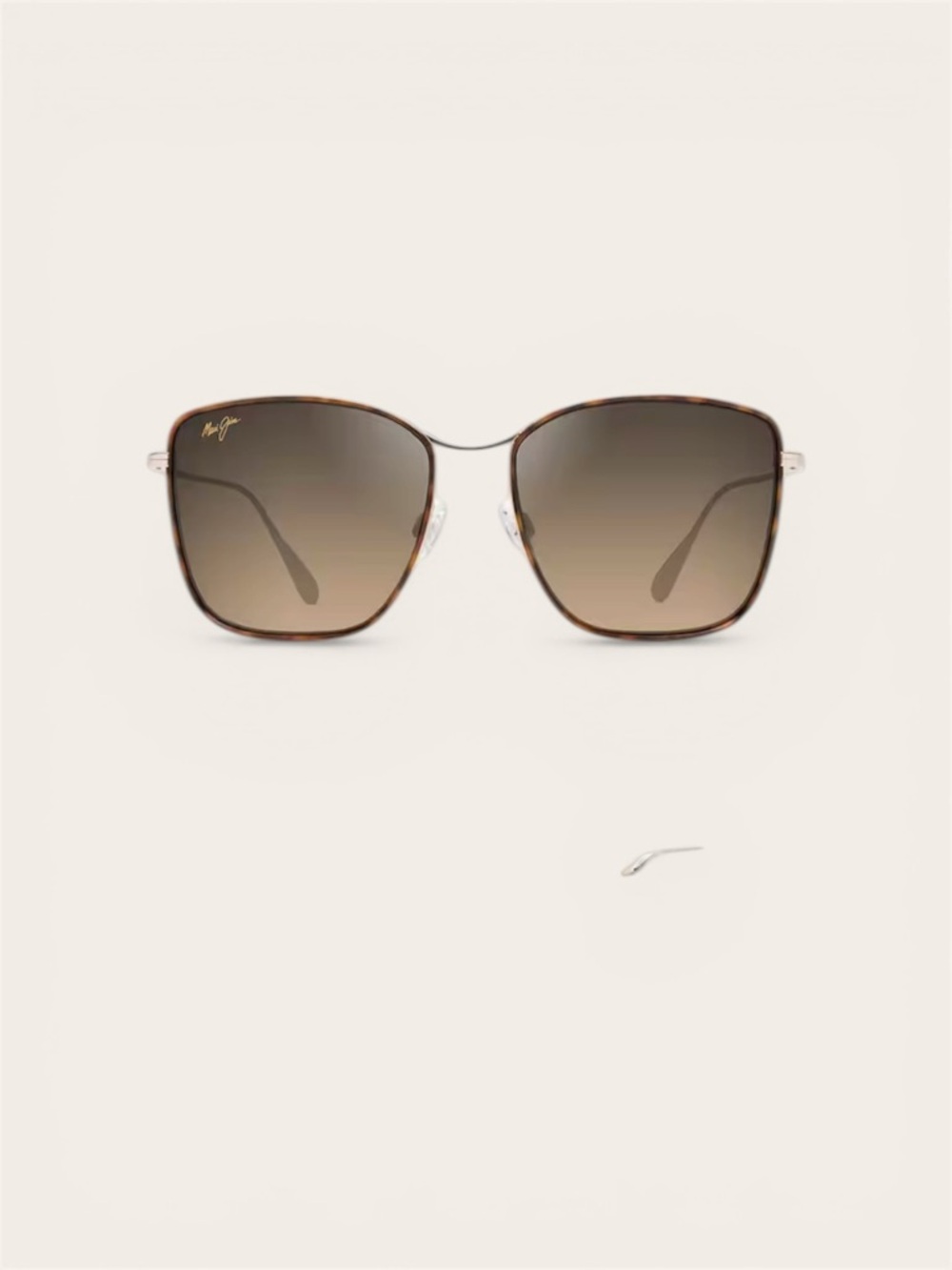 🆕 Maui Jim “Tiger Lily” Tortoiseshell Brown Polarized Lenses Sunglasses - Picture 8 of 10